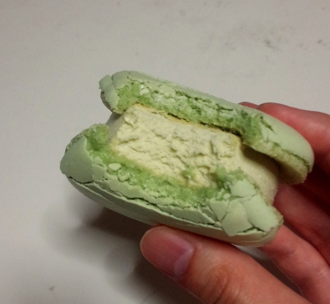 コンビニアイス ピスタチオ マカロンアイス セブンイレブン Yamato Note