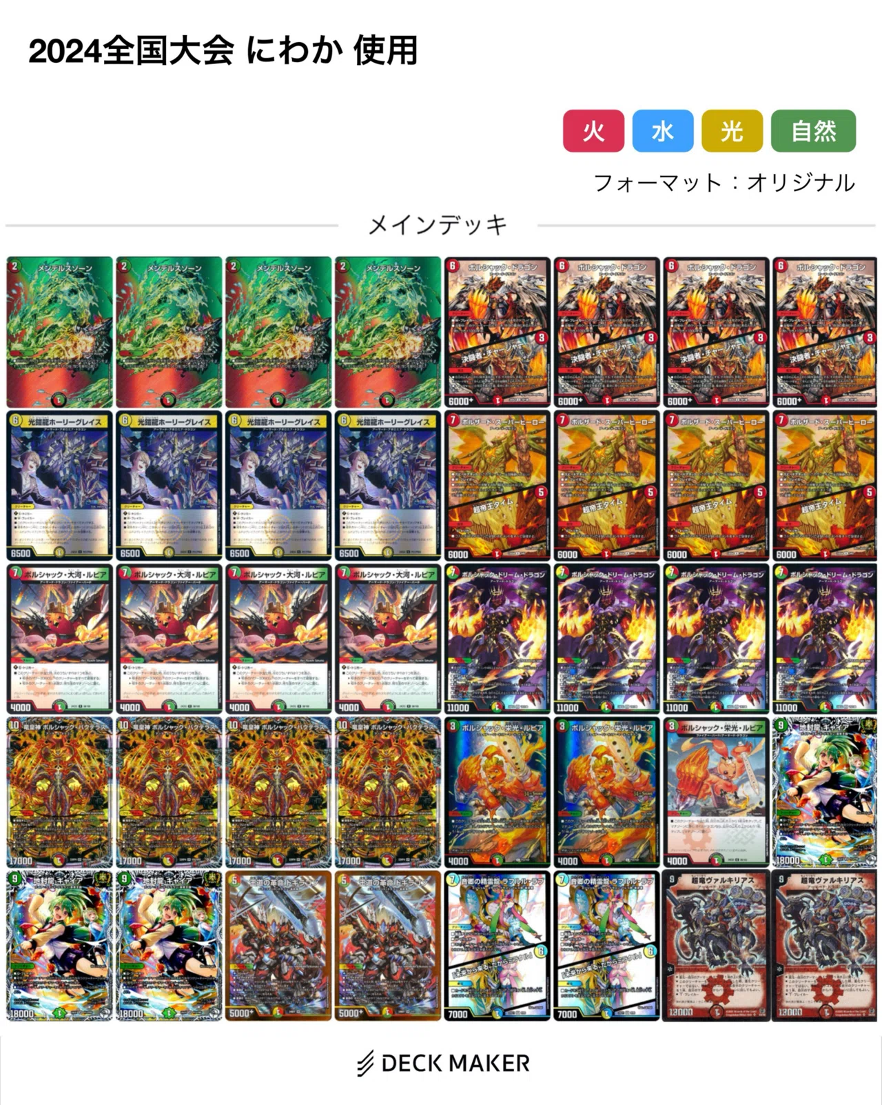 2025:ボルシャックのメモリー DuelMastersMemory16日目｜ライドウ/つぎ