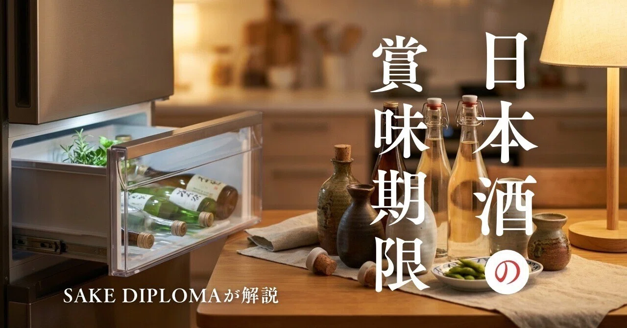 日本酒の賞味期限と開封後に味が落ちない保存方法｜Tasterr（テイスター）