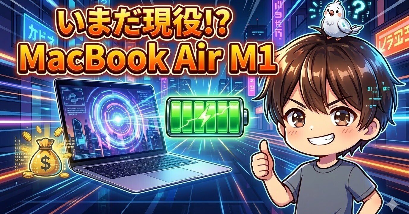 もうすぐ掲載終了  MacBook Air M1 Will anyone still be using the M1 MacBook Air in 2026? [My current