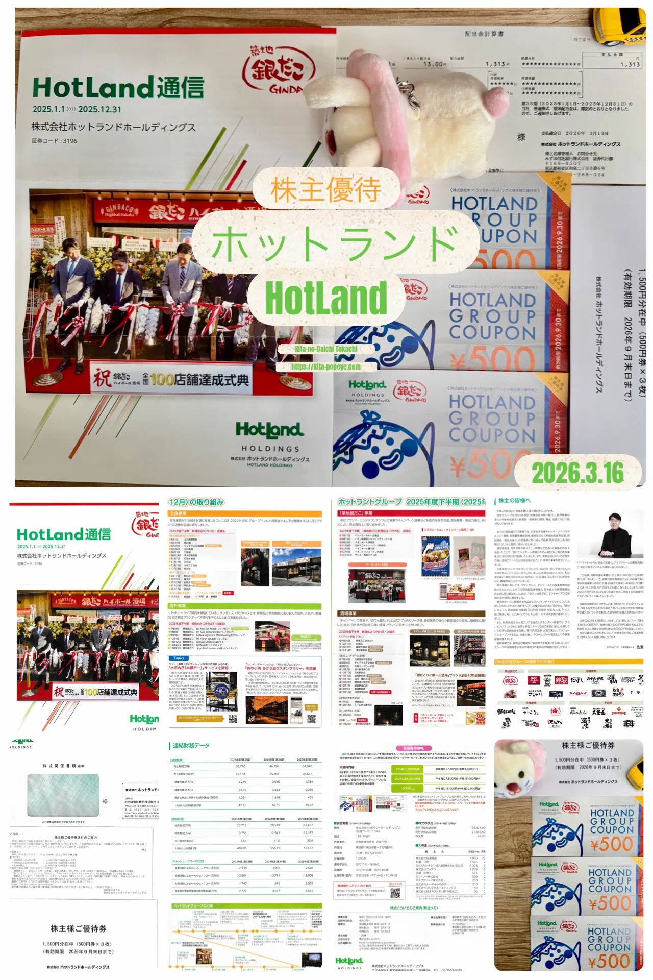 ホットランド株主優待券15000円分2023/3/31迄 ホットランド 株主優待券 15,000円分 ホットランド 株主優待 15,000円