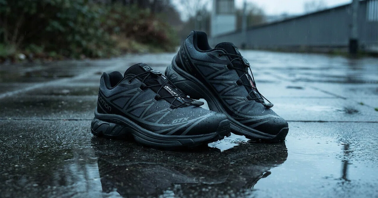 Salomon XT-6 GTX スニーカー ブラック 26.5CM SALOMON XT-6 GTX