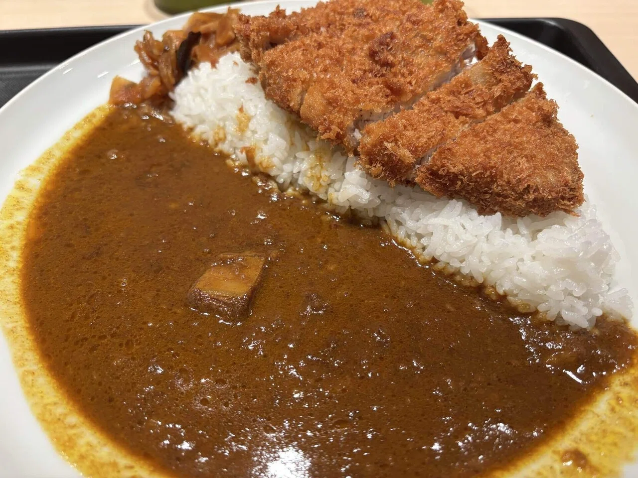松のや。カレー🍛。｜noboriko