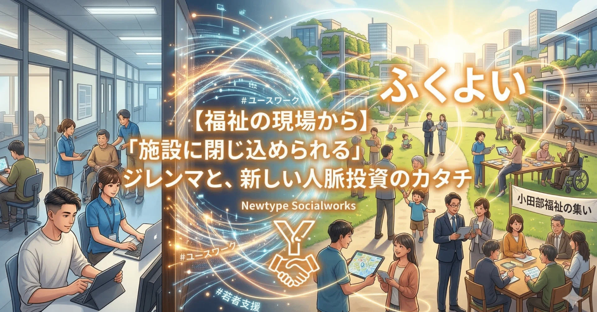 20代・30代の若者たちへ】「施設に閉じ込められる」福祉をハックしよう