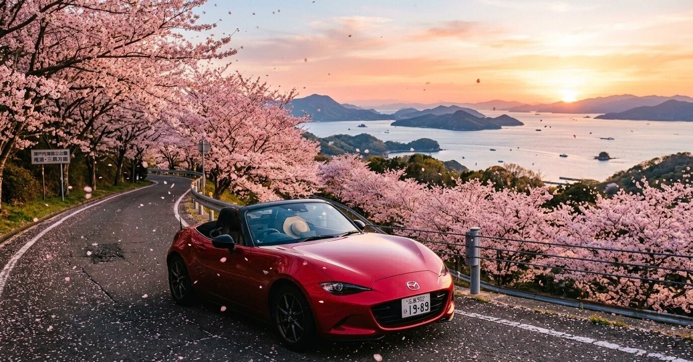 桜ドライブはしごのすすめ｜広島発・春の絶景ルートと帰ってからの一杯
