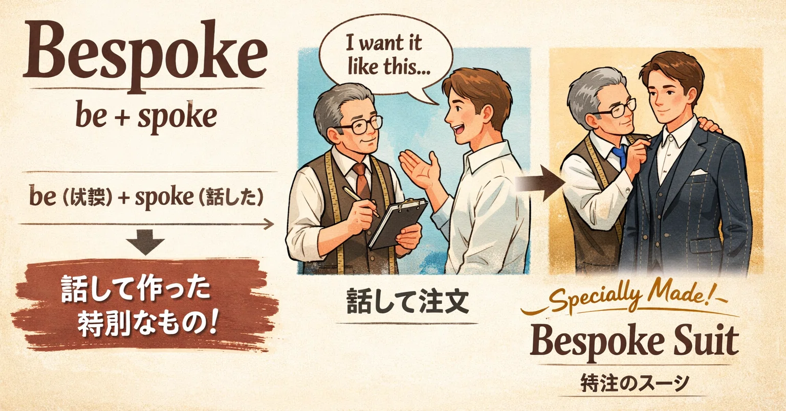 The word 'Bespoke' came up, so I asked ChatGPT how to remember it ☺️｜さら ...