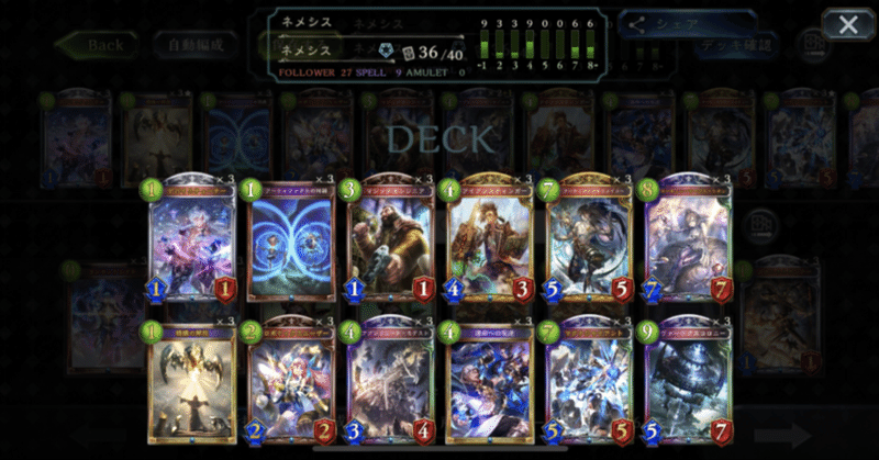 Shadowverse Afネメシスwupアディショナル前 へるん Note