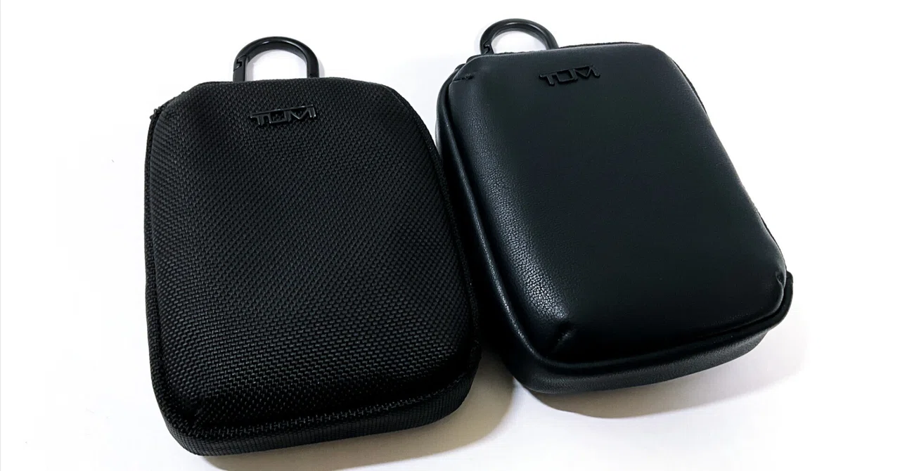 TUMI】「モジュラー・アクセサリー・ポーチ レザーver.」を開封【過ぎ