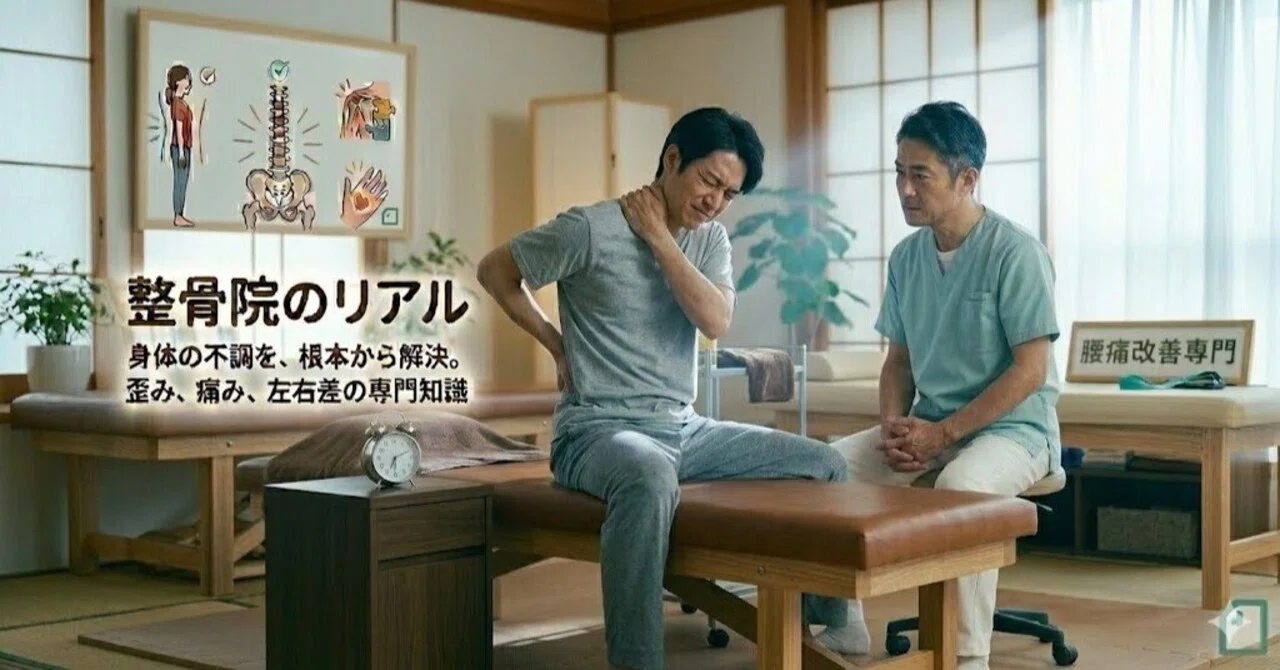 体が壊れる前の危険サイン|整骨院のリアル