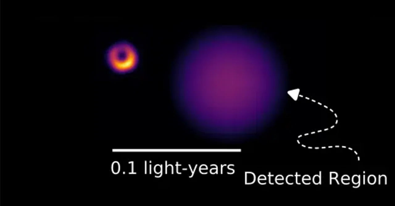 巨大ブラックホールの近傍に謎の光を発見！？