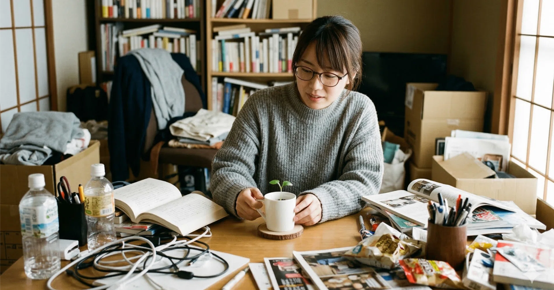 A Cluttered Space Dulls Your Judgment｜白坂裕子/遺品整理のリアルと