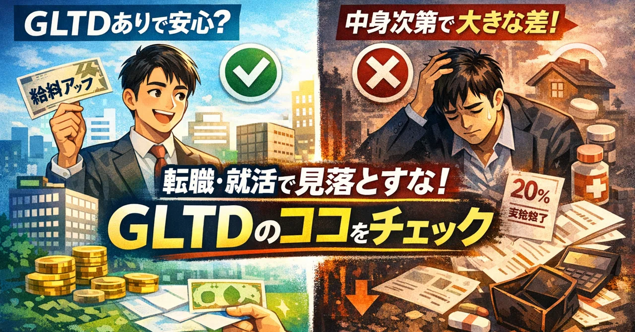 転職時に見落とすGLTDの地雷3つ。福利厚生で“詰む会社”の見分け方｜リズム