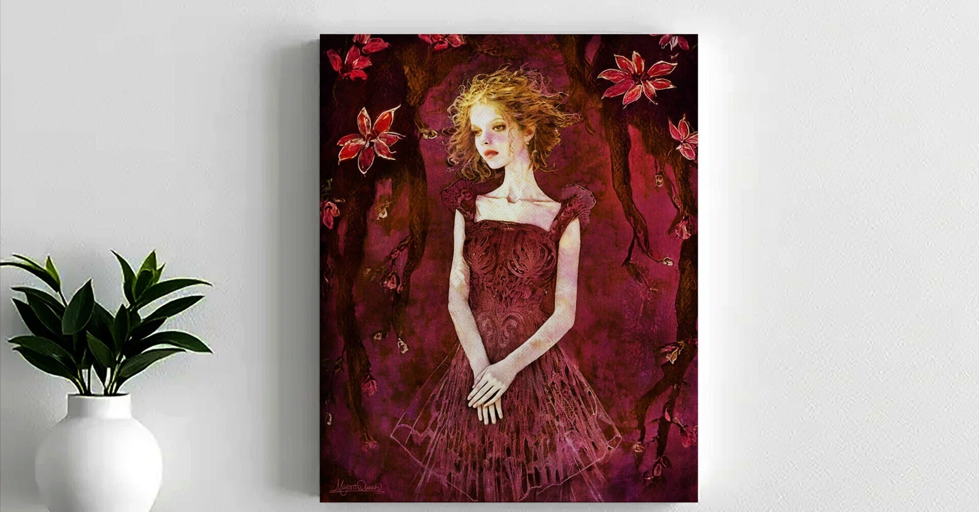 作品紹介】Mystique in Bloom #285: The Scarlet Sprite of the