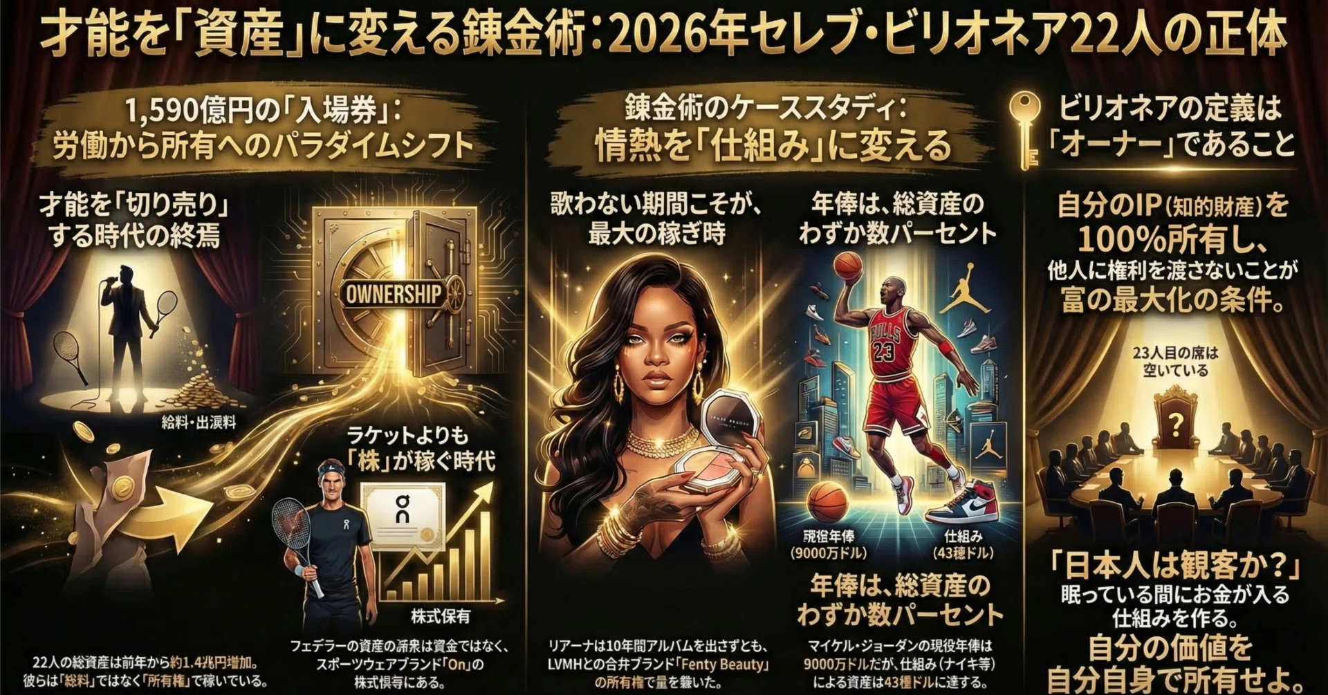 2026年版】36歳で資産3180億円。テイラー・スウィフトに学ぶ、ファンを