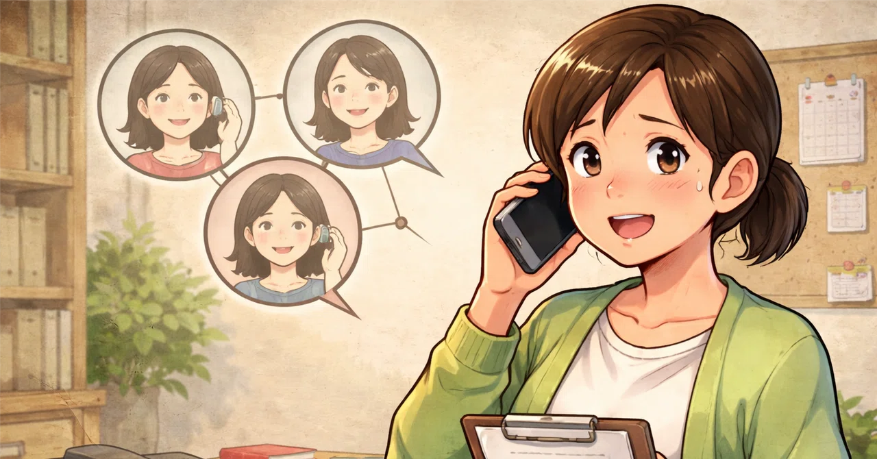 子ども会会長、役員さんへの電話は緊張しかなかった｜harionna