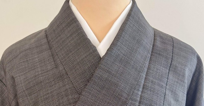 マニッシュな泥大島紬