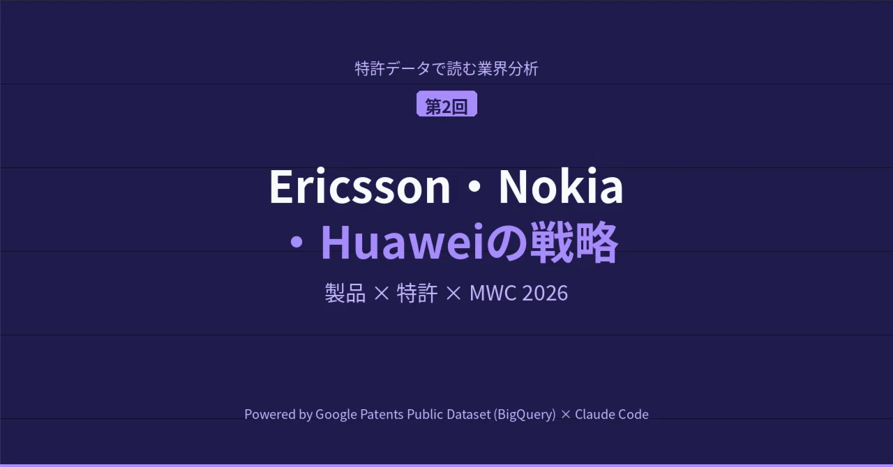 Ericsson, Nokia, Huawei — The Shifting Center of Gravity for Patents in ...
