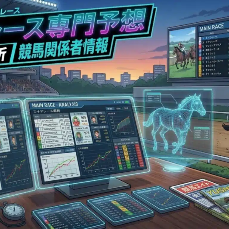 競馬：メインレース専門予想