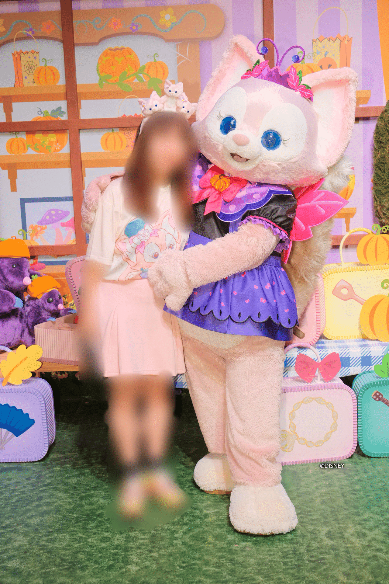 20周年の香港ディズニー 2025 母娘旅 ⑤ 念願のリーナベルとグリをする
