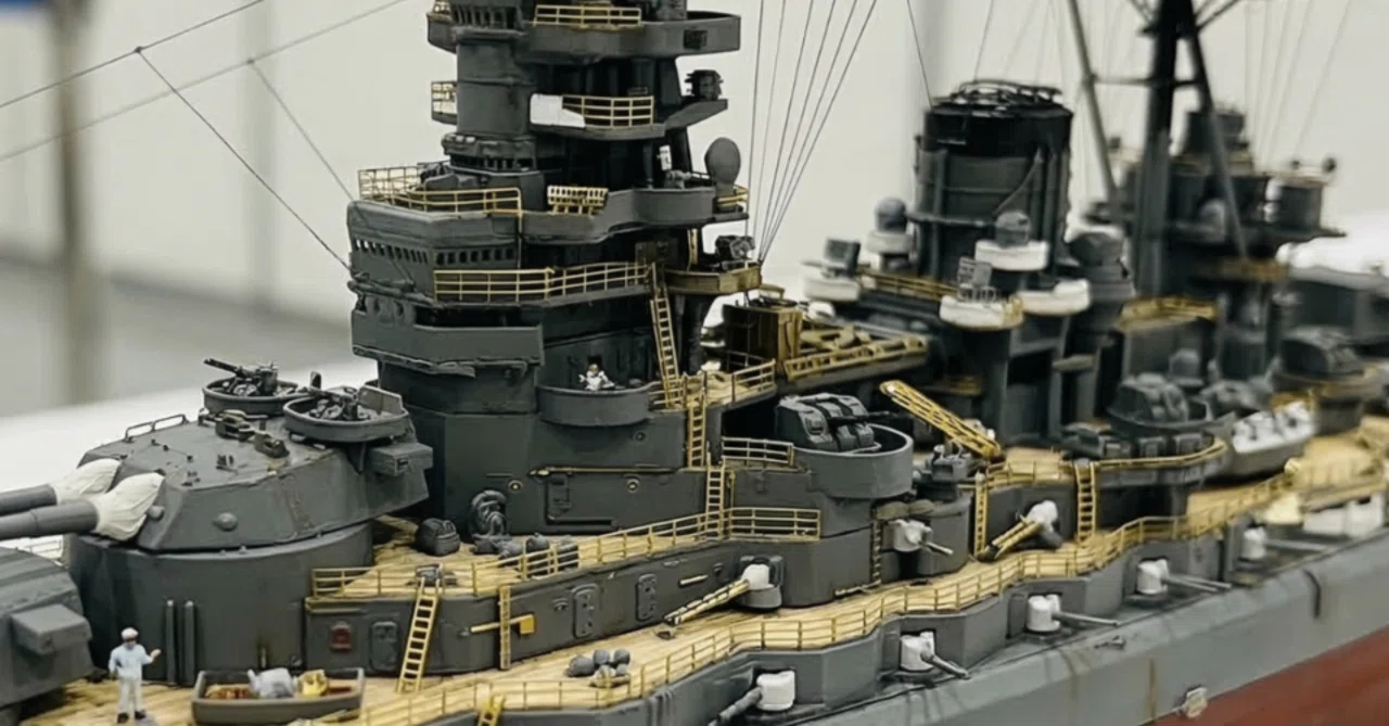 FUJIMI】戦艦長門＋エッチングパーツ｜積みプラ大好きオヤジ