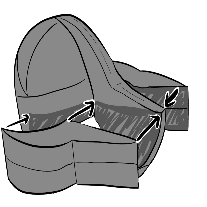 H.M式ヘッドベースの組み方(ver. 2)｜響音カゲ