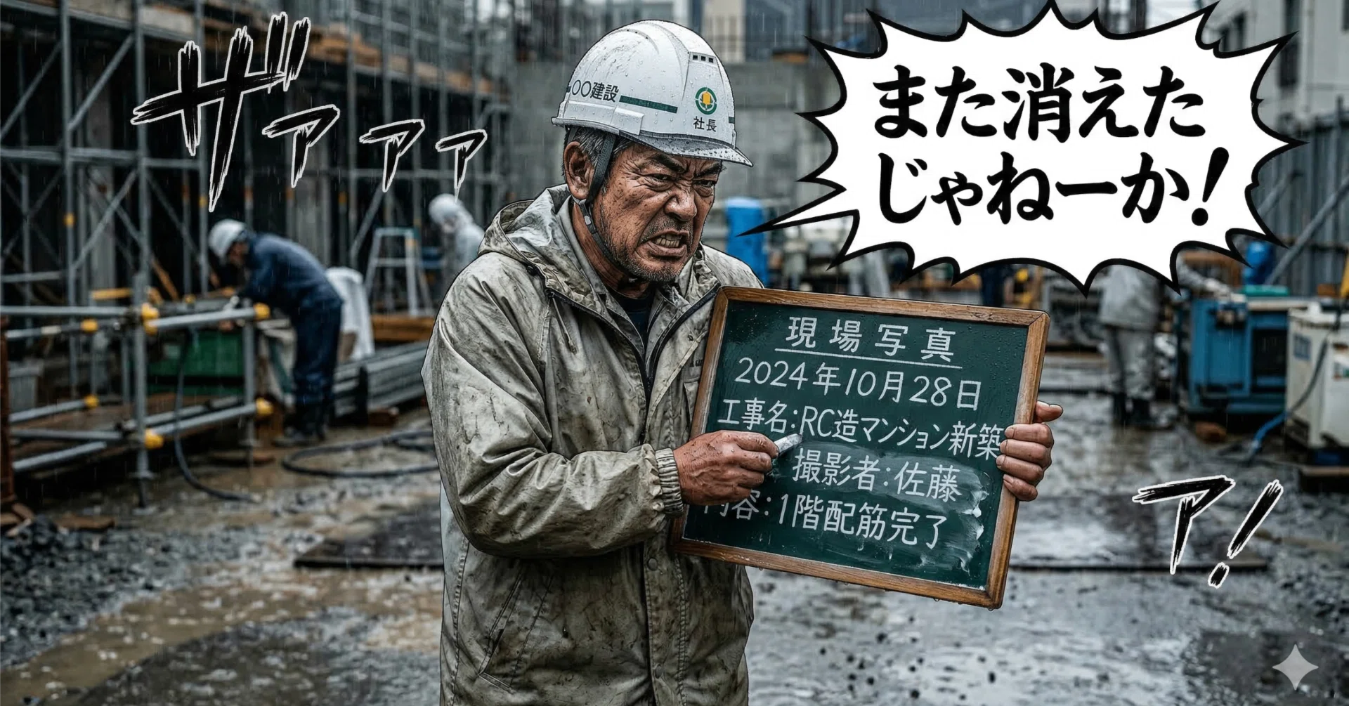 警告】「また雨で黒板の文字が消えた！」と怒っている社長へ。スマホを 