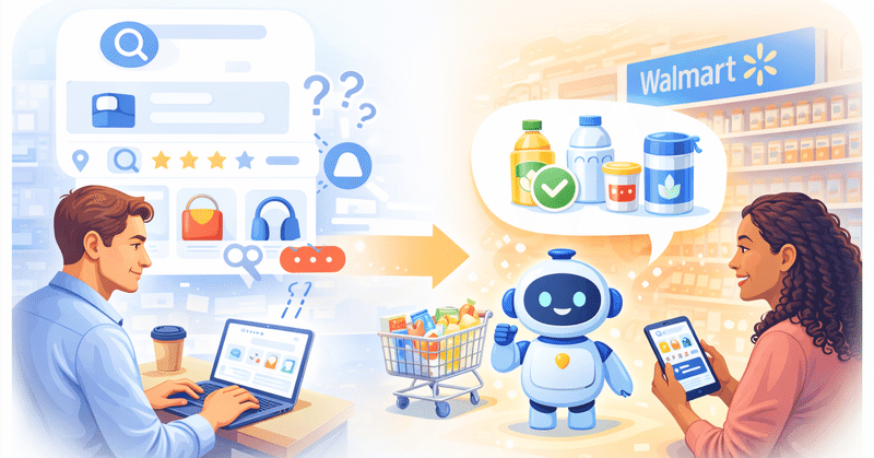 検索ECは終わる？Walmart（ウォルマート）が始めた“AIが代わり”に買い物するショッピング戦略