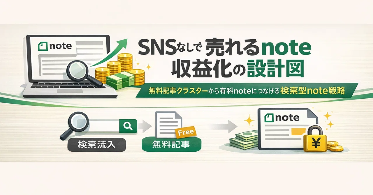 Note Blog Sns SNSが苦手でも売れるnoteの作り方|SNSなしAI副業