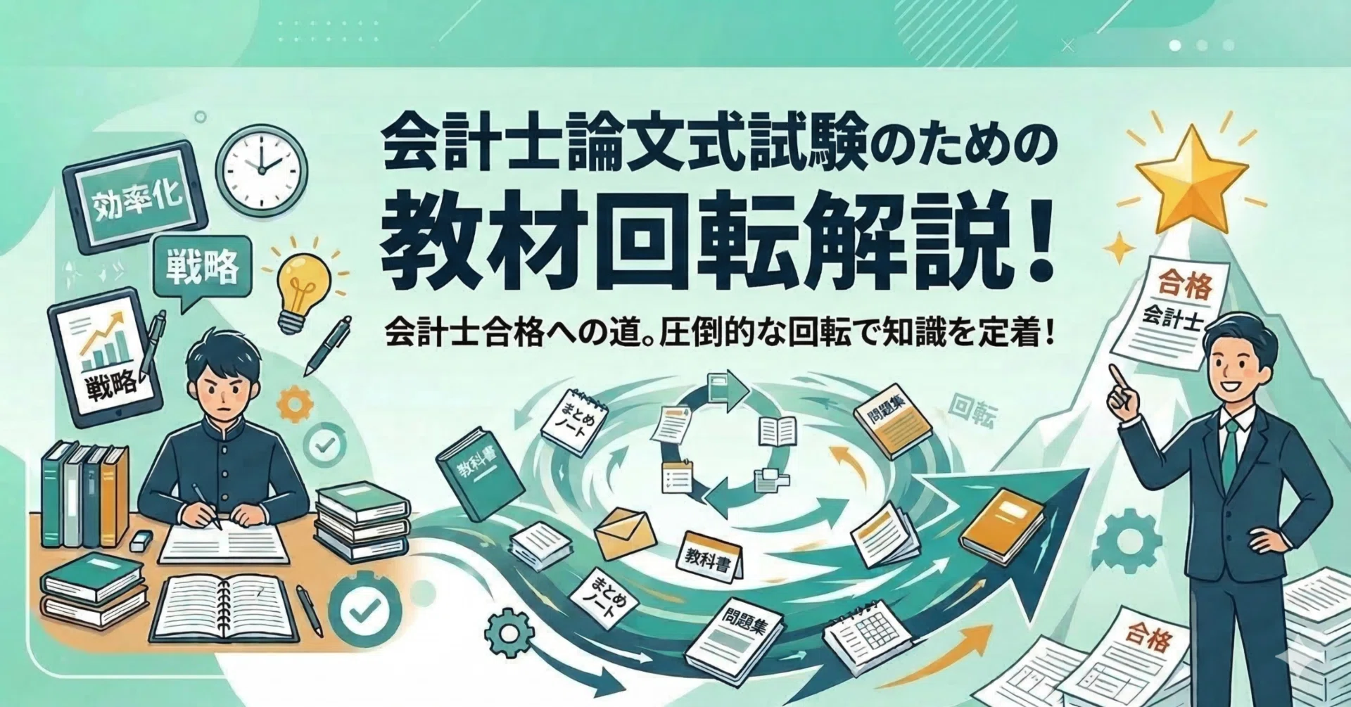論文式試験を突破する！合格者が語る「圧倒的回転」と「効率化」の学習