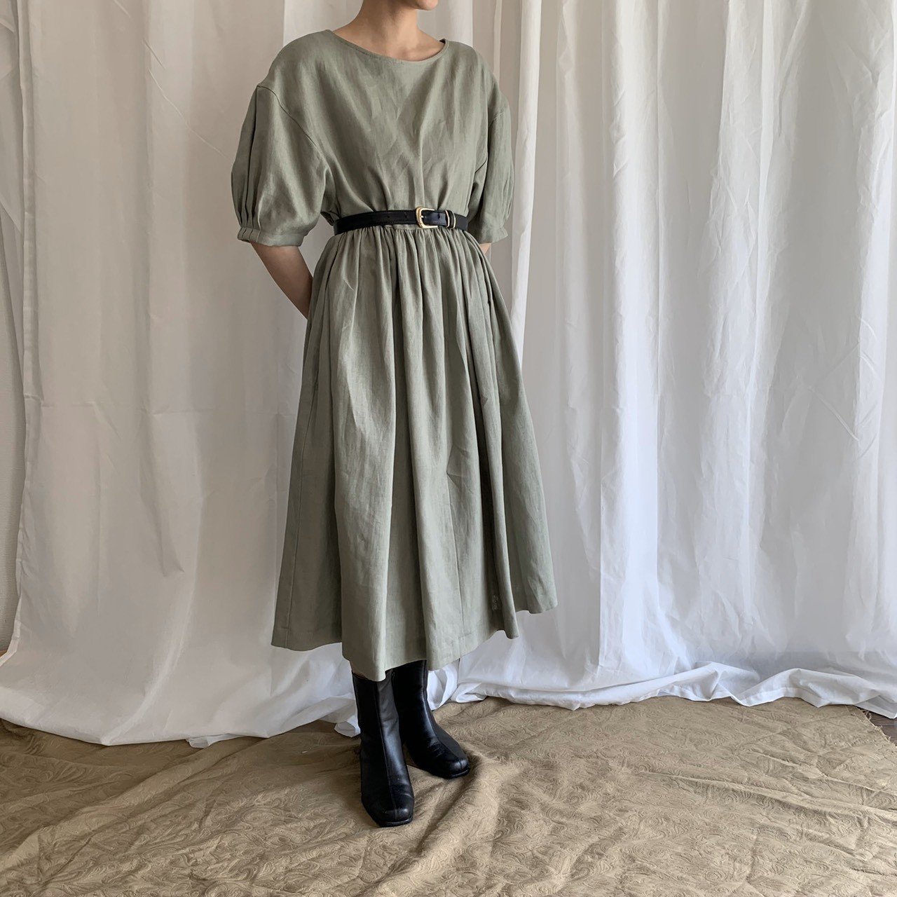プロフ必読。rino-mama&papa様 スローブイエナ リネン サマ SUBU×Matisse for MoMA Codomas S 22．0－23．5(22.0-23.5