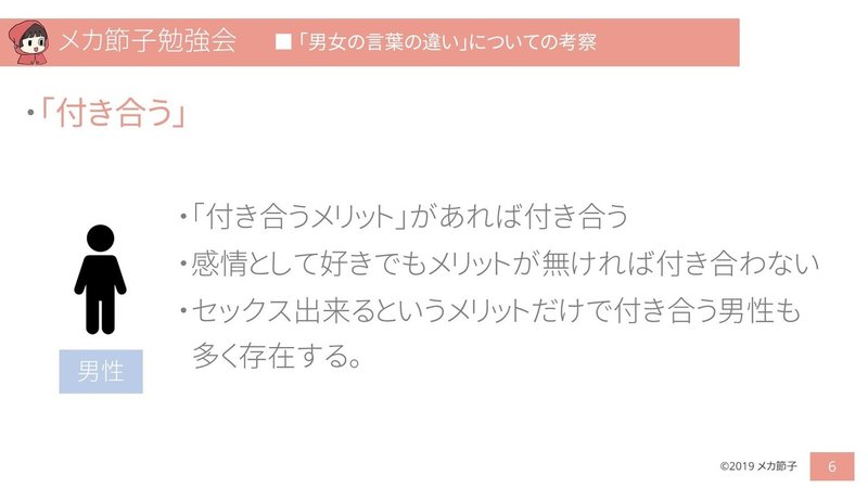 男女の言葉の違い についての考察 メカセツコ Note