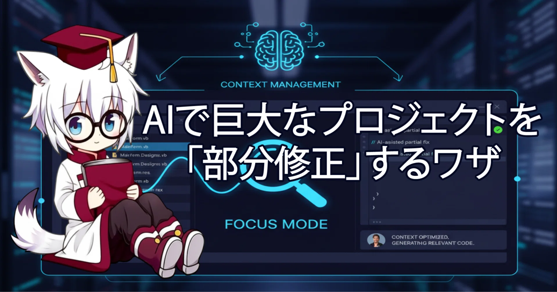AIで巨大なプロジェクトを「部分修正」するワザ｜月島優