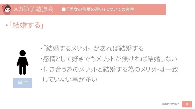 男女の言葉の違い についての考察 メカセツコ Note