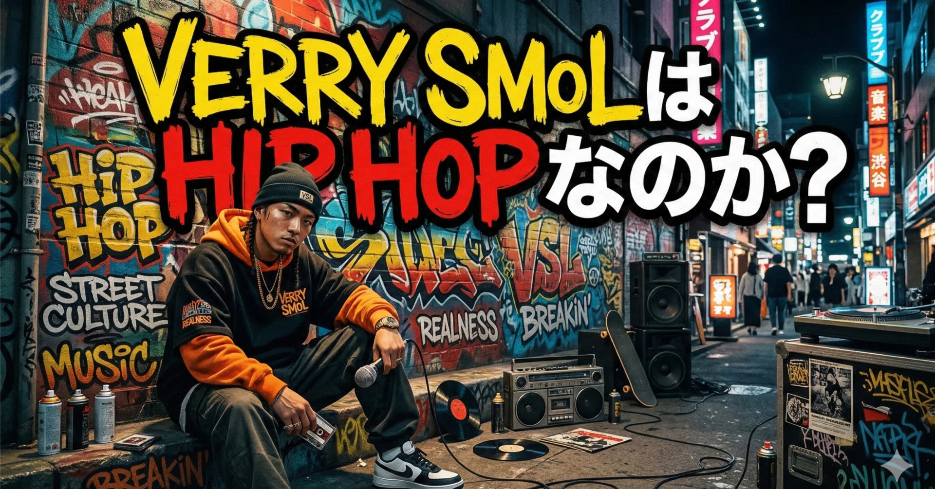 VERRY SMoLはHIP HOPなのか？｜宮田峻輔