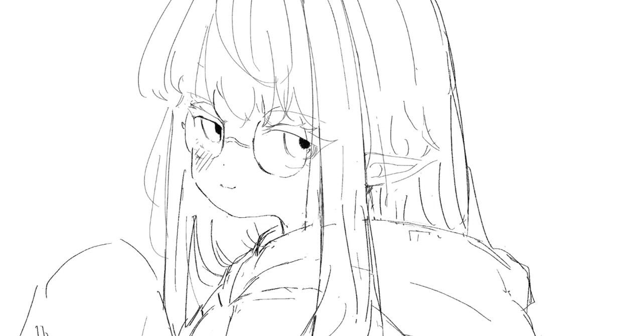 アタリを描かない方が上手く描けるようになってしまった人が書くなんとなくの顔の描き方|かりちゅま