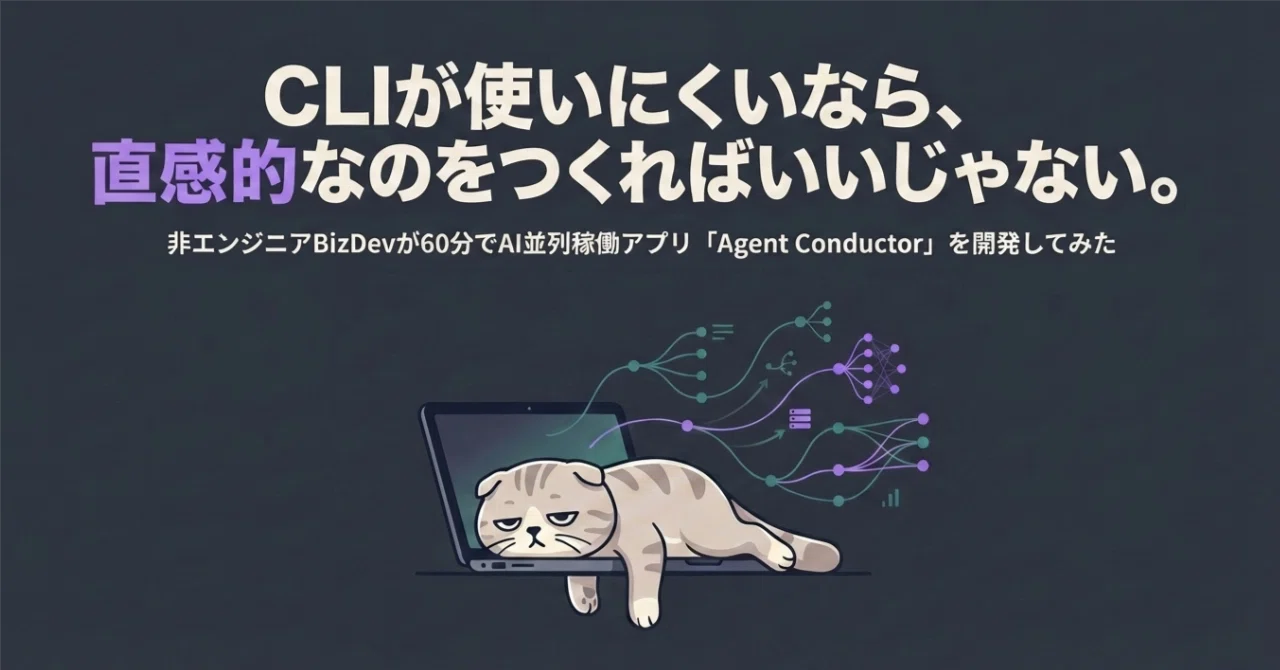 CLIが使いにくいなら、直感的なのをつくればいいじゃない。〜非