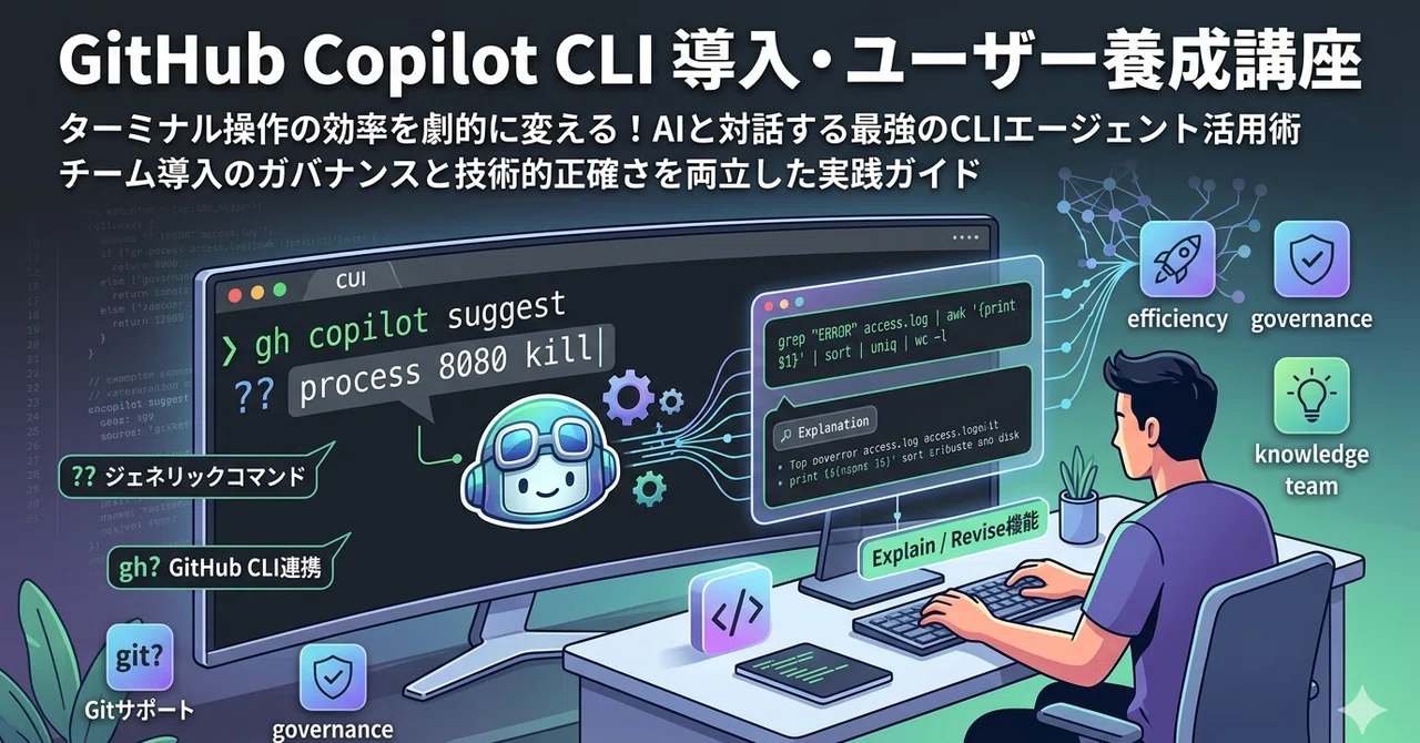 GitHub Copilot CLI ユーザー養成講座｜platypus2000jp