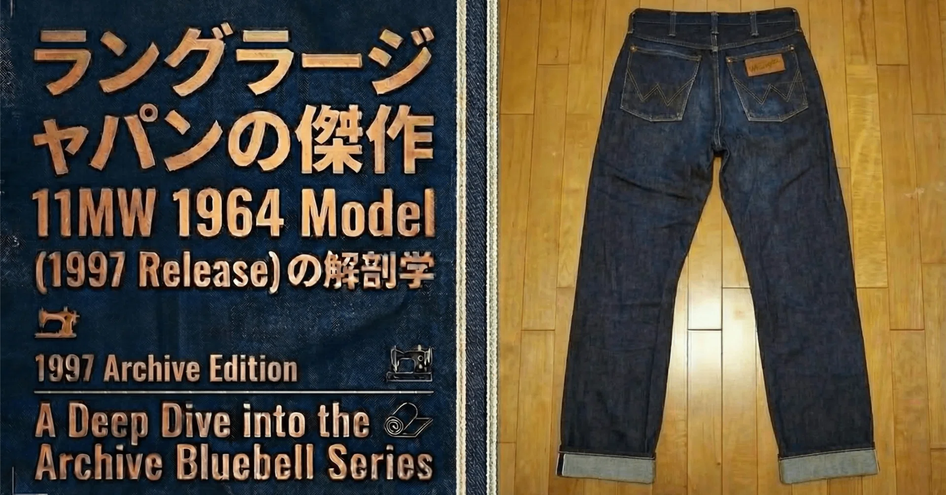 1964年わずか1年しか生産されなかった11MWZ。ラングラージャパンが復刻