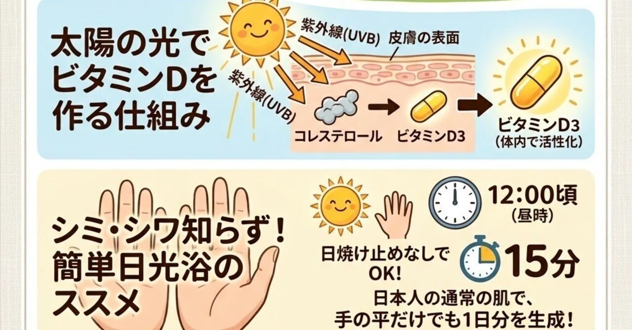 太陽 ビタミン d