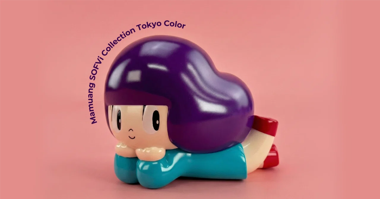 マムアン　ソフビコレクション OIL by 美術手帖限定カラー　マムアンちゃん マムアン ソフビコレクション Tokyo Color オンライン販売のおしらせ