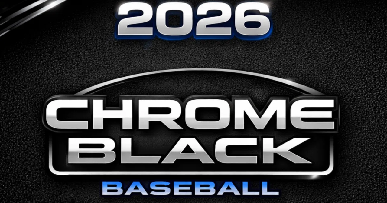 2026 Topps Chrome Black Baseball完全ガイド】発売日・封入内容 