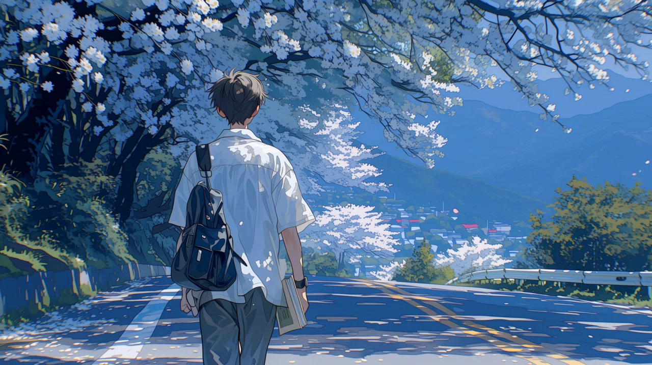 AI】【イラスト】niji・journeyとGeminiで季節を変えたい｜ネロ先生の