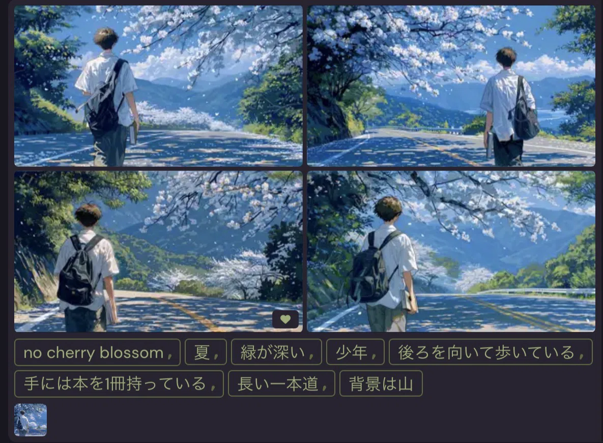 AI】【イラスト】niji・journeyとGeminiで季節を変えたい｜ネロ先生の