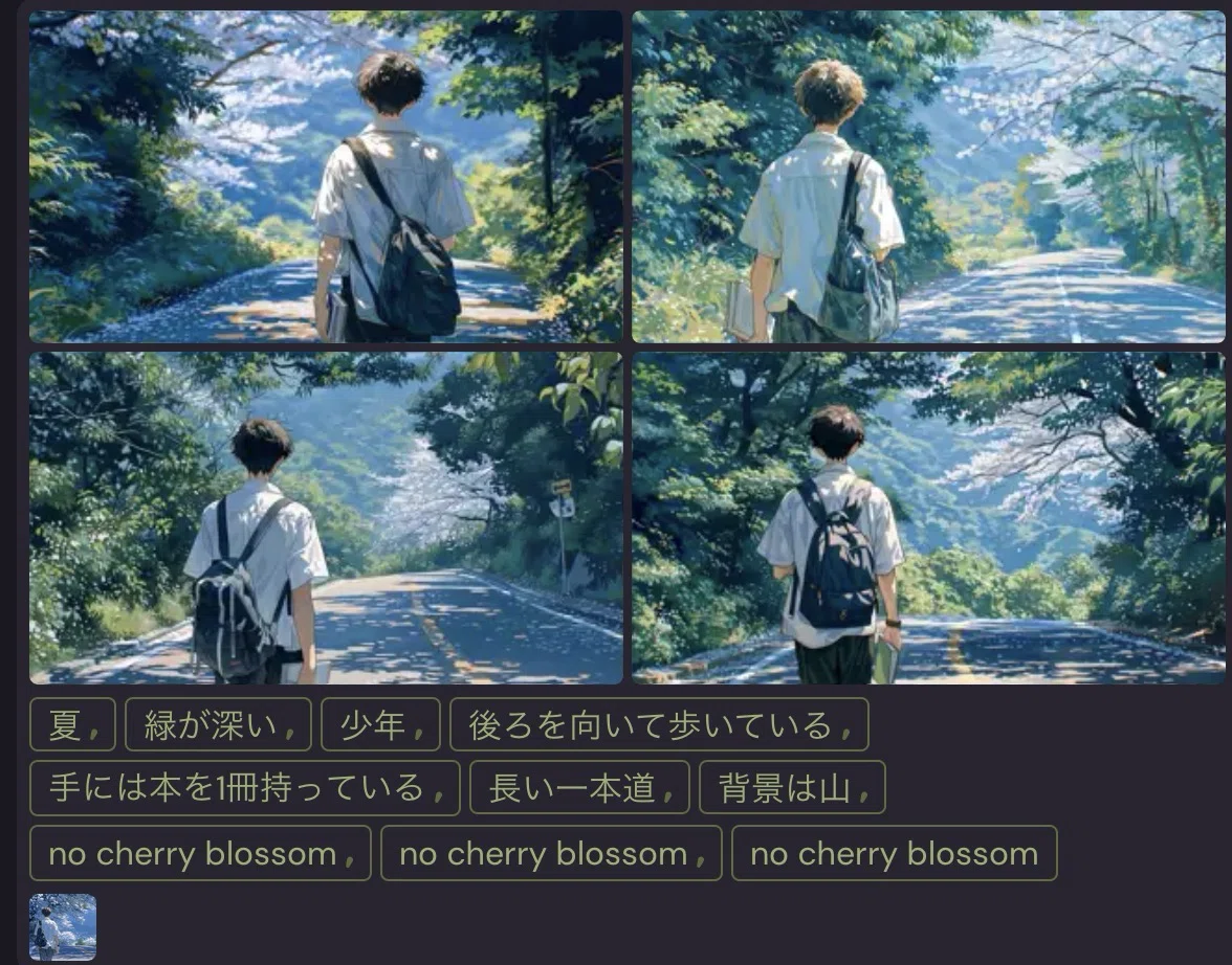 AI】【イラスト】niji・journeyとGeminiで季節を変えたい｜ネロ先生の