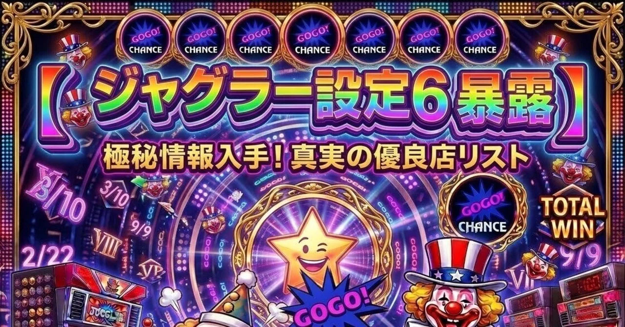 福岡ジャグラー特化】「本物の設定6」はどこにある？＋5000枚オーバー 