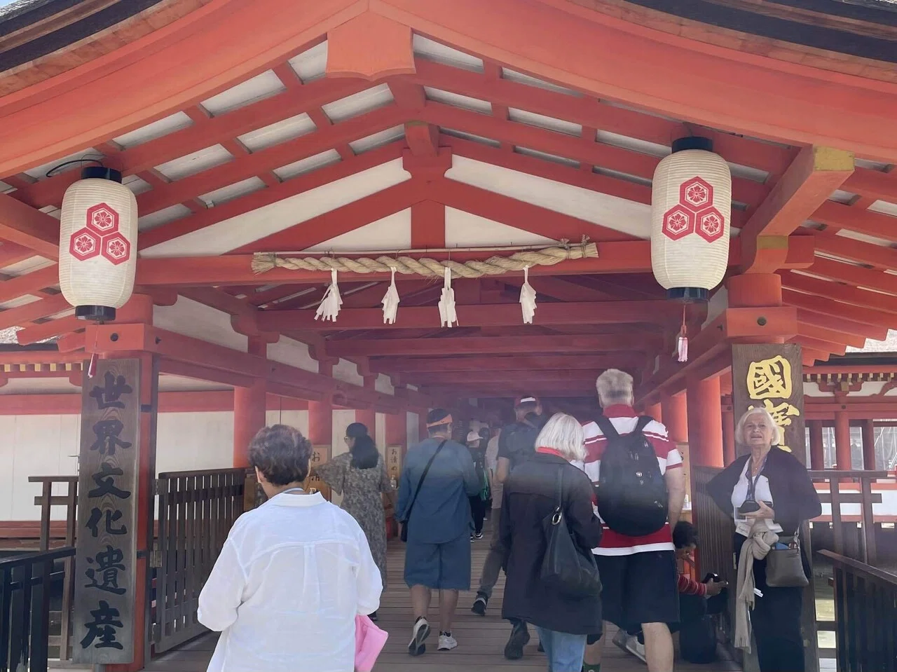 厳島神社と宮島さんぽ｜京都ひとり暮らし4か月〈春〉⑫｜ミモザときのこ