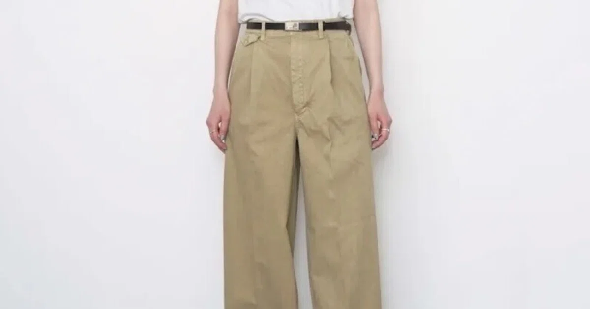 AURALEE 26ss チノパン サイズ0 品よく穿く、AURALEEのチノパンツ」｜THIRTY' THIRTY'