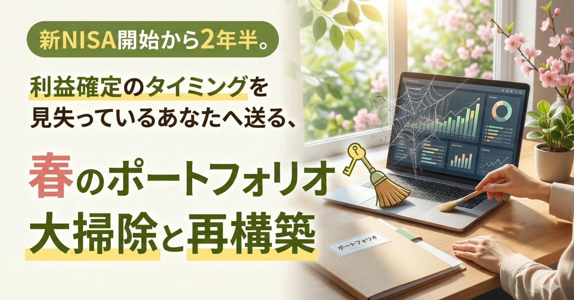 新NISA開始から2年半。利益確定のタイミングを見失っているあなたへ