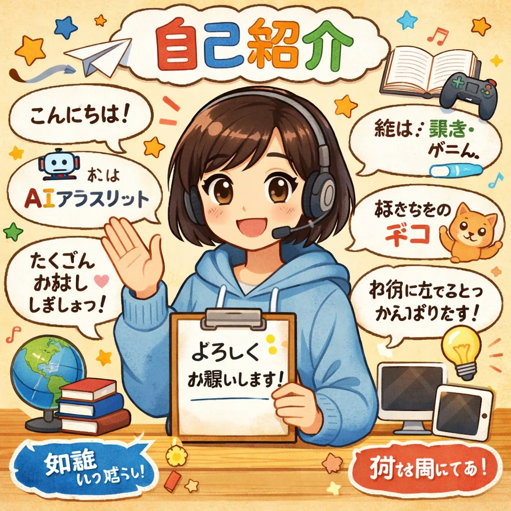 自己紹介をしてください」 その一言で、頭が真っ白になったことは