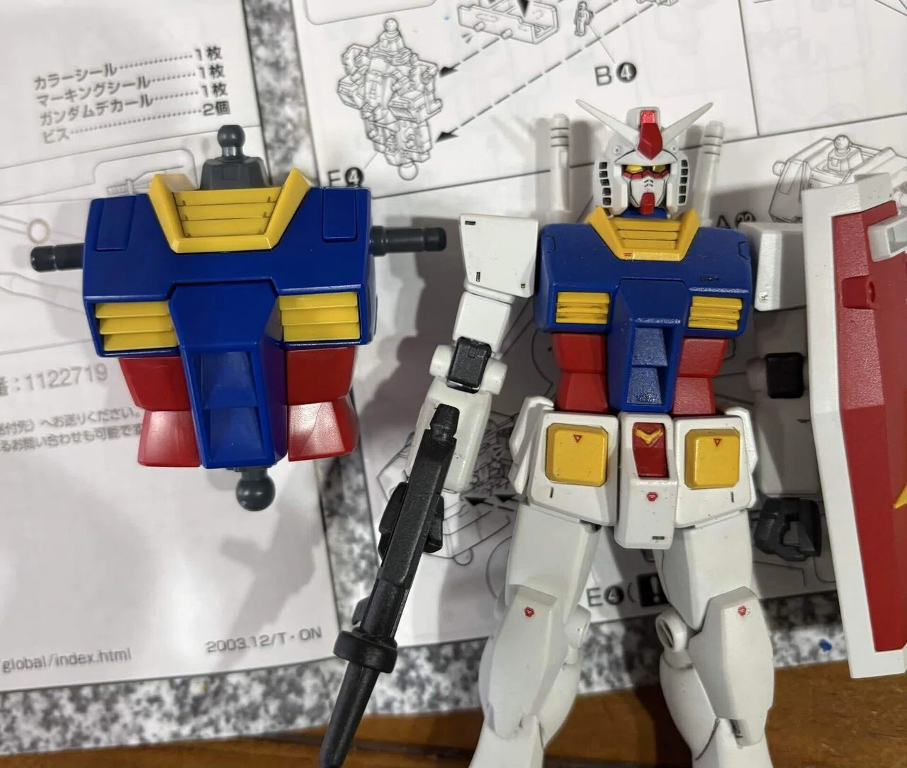 MGパーフェクトガンダムを作成&ちょい改造｜自由なダム・ガン